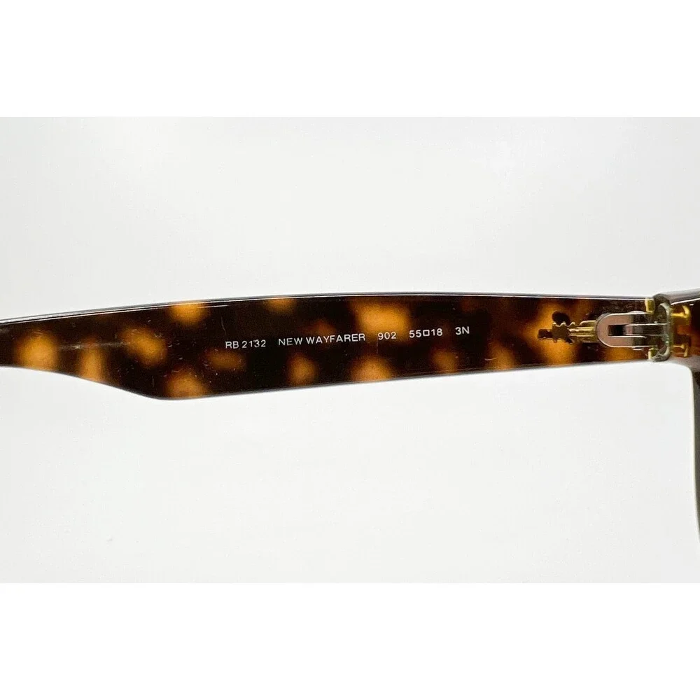 RAY-BAN NEW WAYFARER RB2132 902L Italy Brown Tortoise Sunglasses Frame 55-18-145